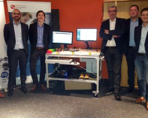Die Experten des Mittelstand 4.0 Kompetenzzentrums Darmstadt, der Unternehmen A&S Engineering und FD/METHCON sowie des Engineering-High-Tech-Clusters zeigten, wie sich dank der Digitalisierung Effizienzsteigerungen erzielen lassen. Foto: privat.